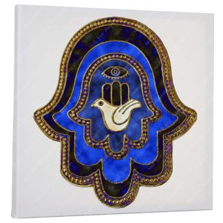 Chamsa 12x12 - Golden Cloud