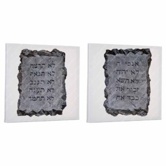 Luchos - Grey Stone Pair Canvas Prints