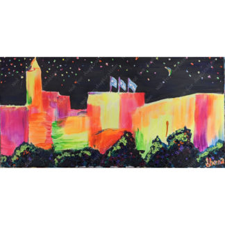 Mini Jerusalem at Night